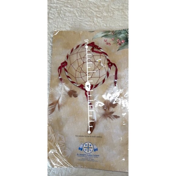 Legend Of The Dreamcatcher Set Of 4 By St. Josephs Indian School Feather & Bead - Picture 10 of 16